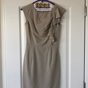 Calvin Klein Creme work dress